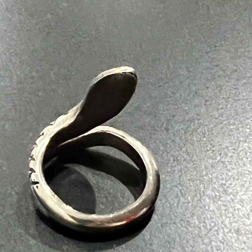 Sterling Silver Snake Ring - image 4